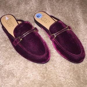 Velvet Franco Sarto Mules